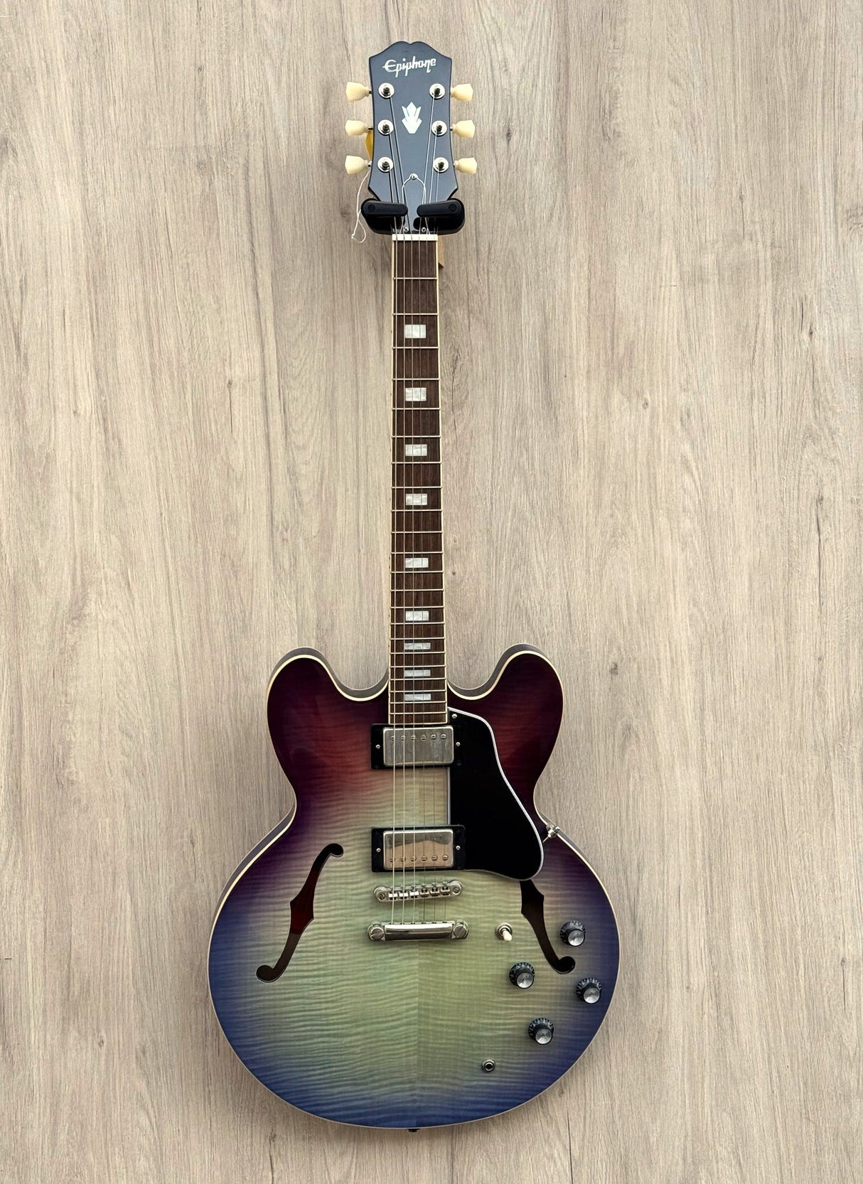 Epiphone ES335 Figured Blueberry Burst 2023
