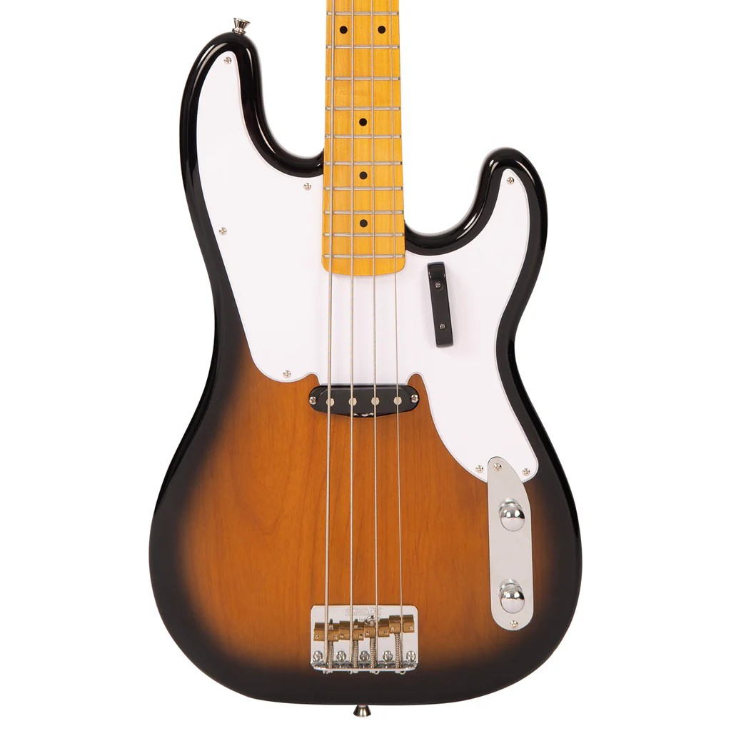 Vintage V51 ReIssued Bass Guitar 2 Tone Sunburst