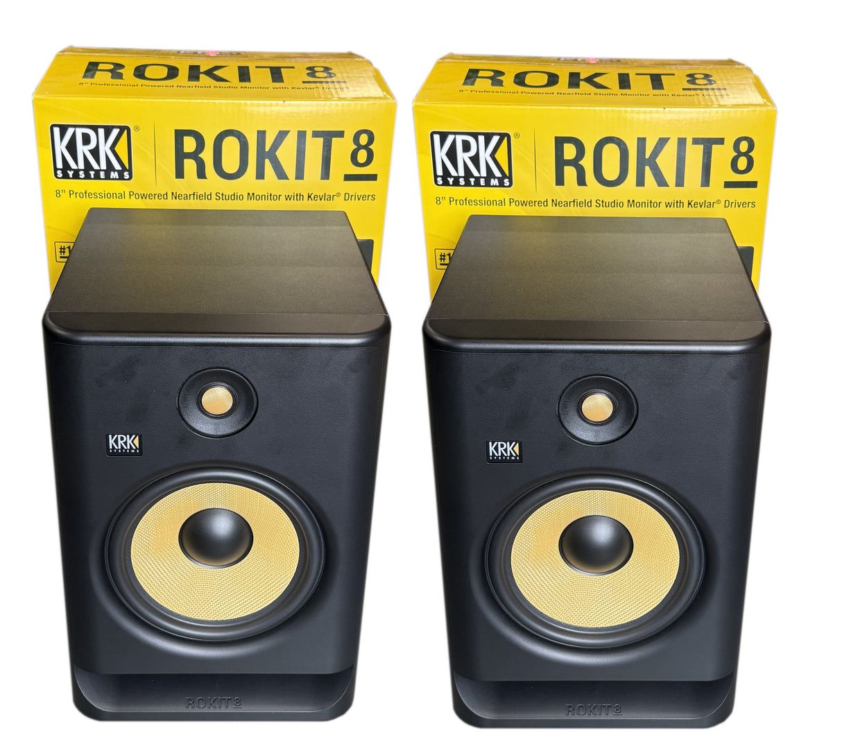 KRK Rokit RP8 G4 Studio Monitor Pair