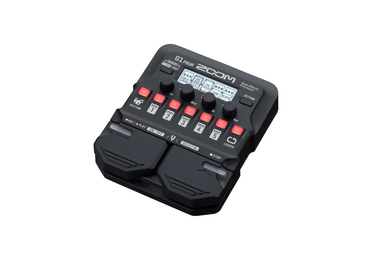 Zoom G1 FOUR Guitar Multi-Effects Pedal