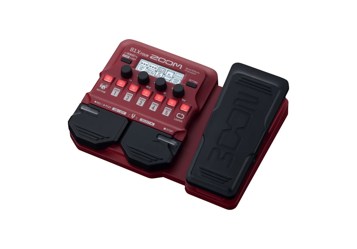 Zoom B1X FOUR Bass Multi-Effects Pedal