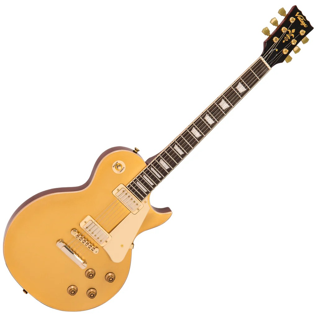 Vintage V100 Mini Double Coil Reissued Gold Top