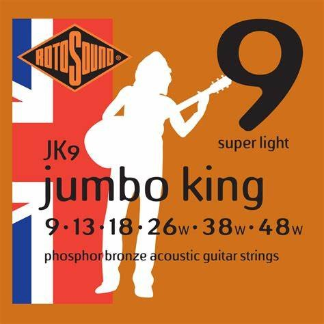 Rotosound Jumbo King Phosphor Bronze 9-48