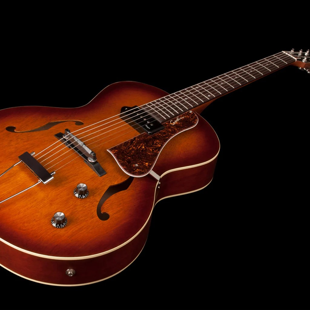 Godin 5th Avenue Kingpin P90 - Cognac Burst