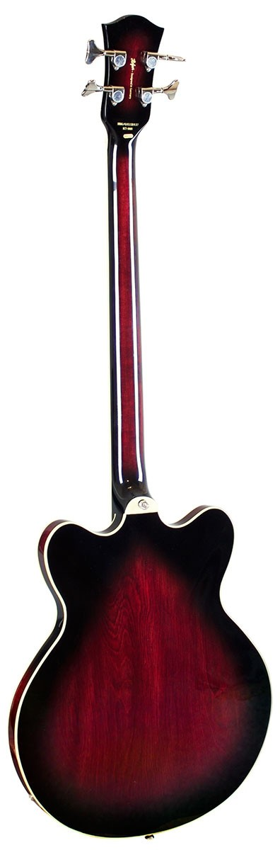Hofner HCT Verythin Bass - Dark Cherry