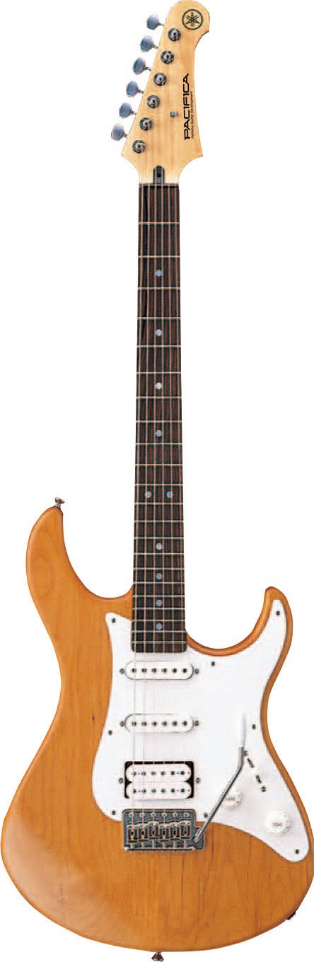 Yamaha Pacifica 112J Yellow Natural Satin