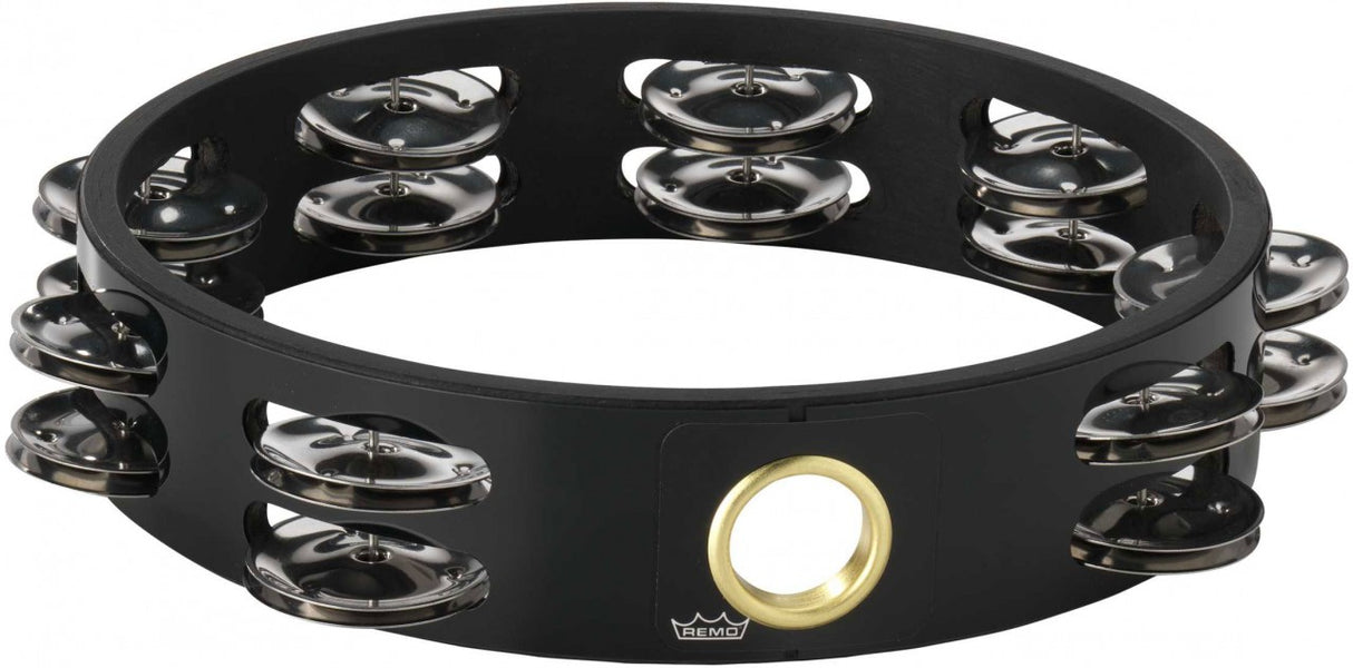 Remo 10in Tamborine with 2 rows of 8 jingles - Headless