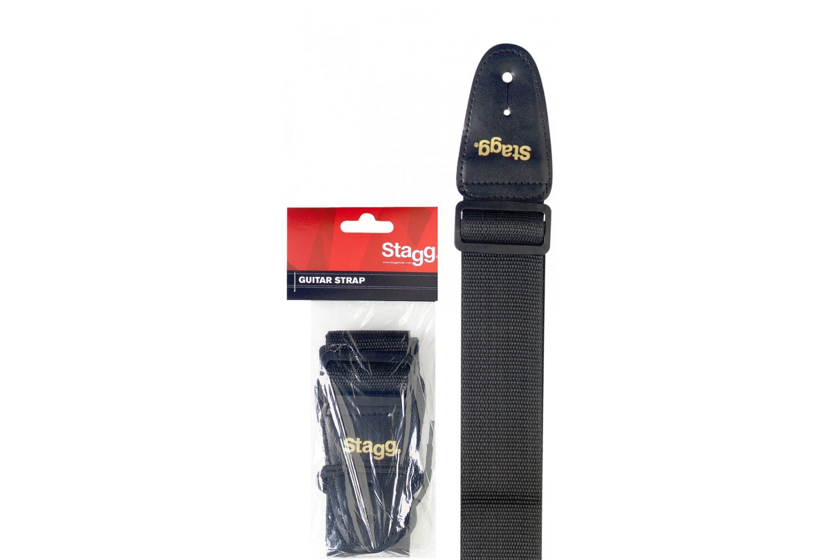 Stagg Guitar Strap Black
