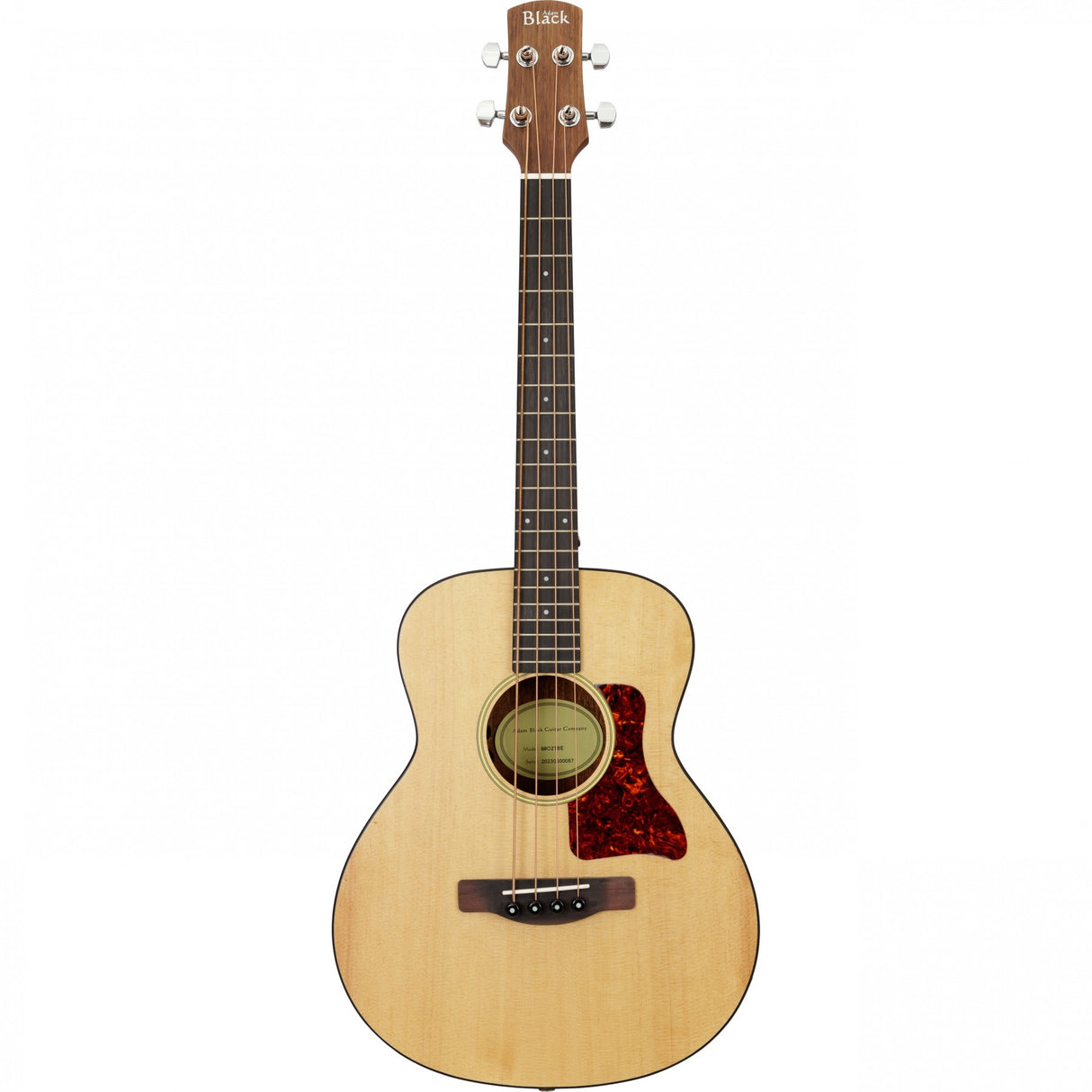 Adam Black O-2TBE MKII Travel Electro Acoustic Bass with Gigbag