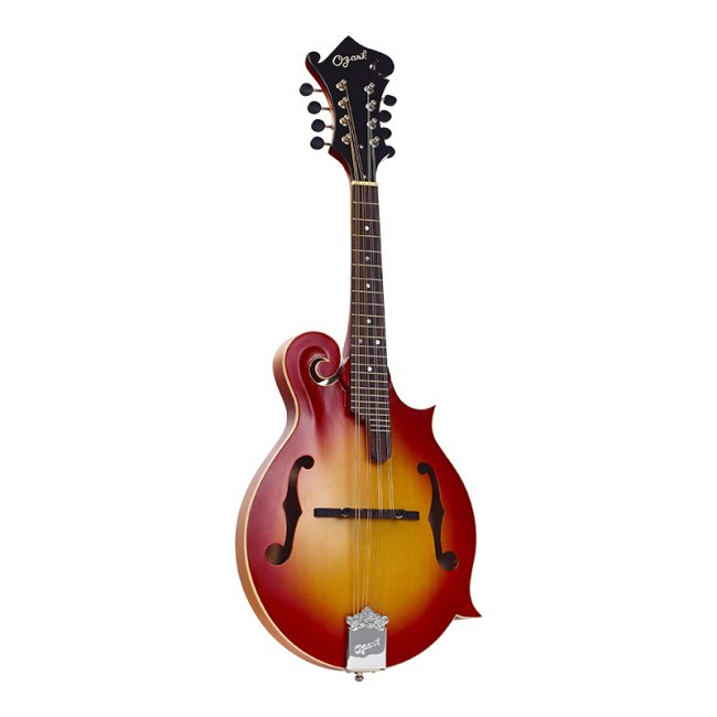Ozark Mandolin F Model Transparent Finish Cherry Sunburst