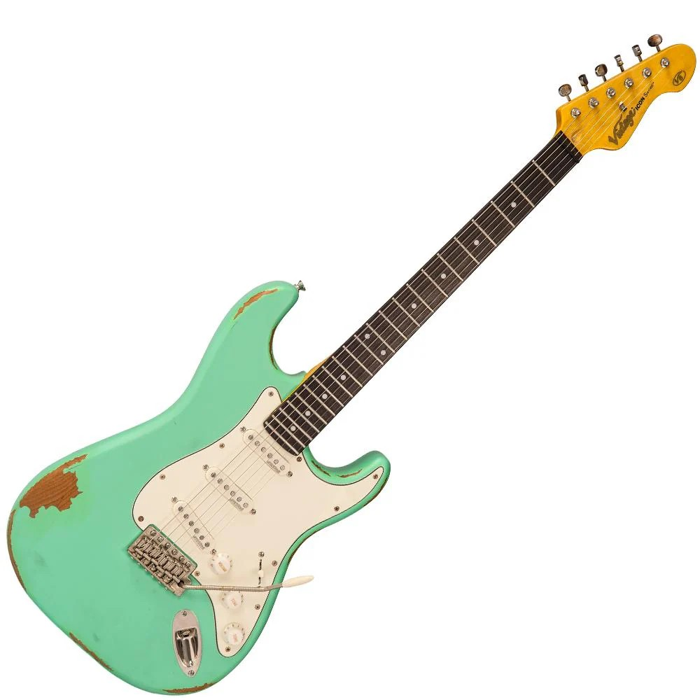 Vintage V6 Icon Distressed Ventura Green