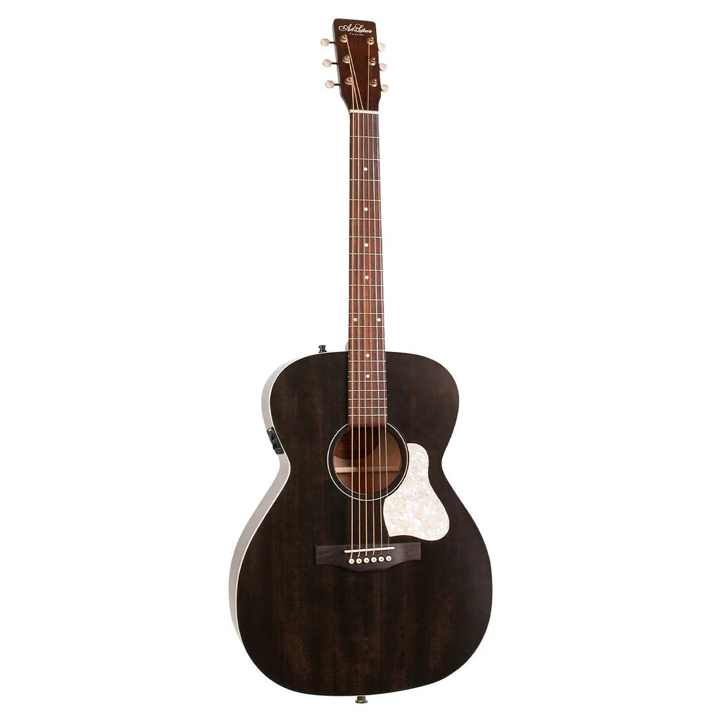 Art & Lutherie Legacy Electro-Acoustic Concert Guitar - Faded Black with PreSys II