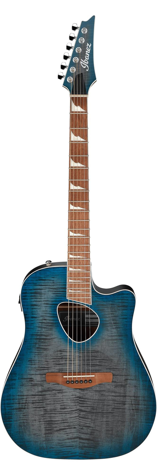 Ibanez ALT30FM-BDB Altstar Series Electro-Acoustic Blue Doom Burst High Gloss