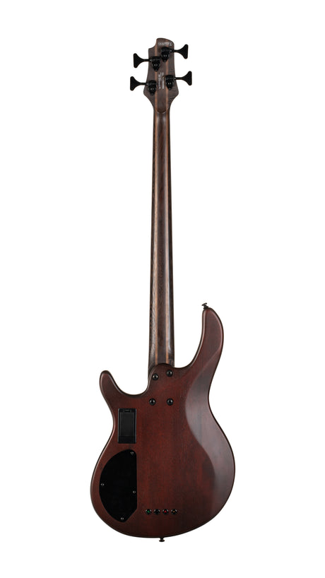 Cort B4 Element FL Fretless Open Pore Trans Black