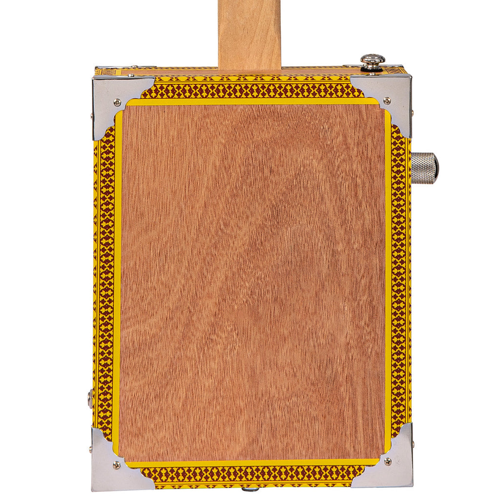 Lace Cigar Box Electric Guitar - 3 String - Pero Pup