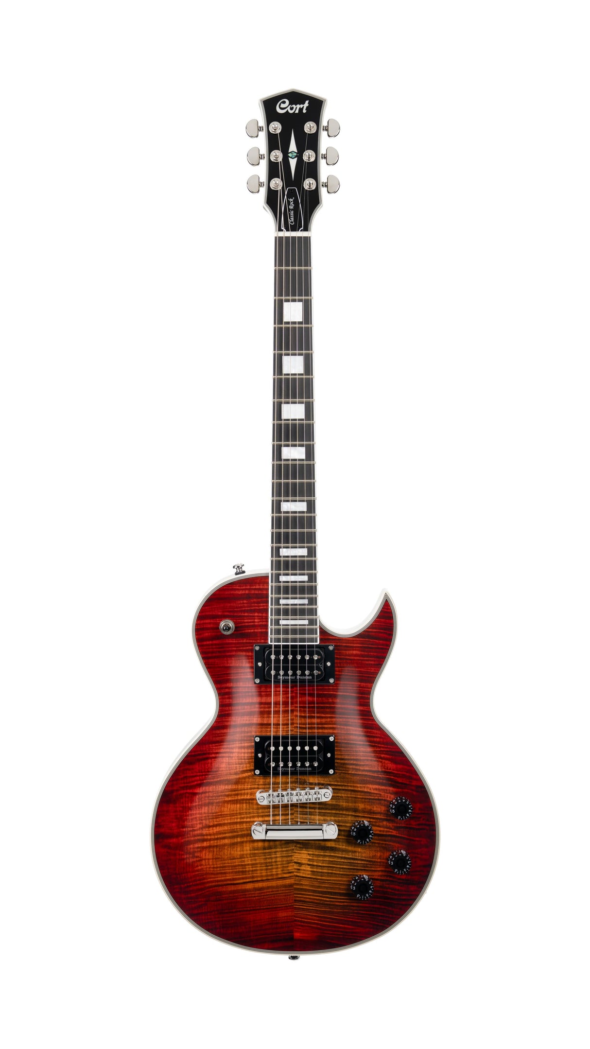 Cort CR300 Deluxe Flaming Burst