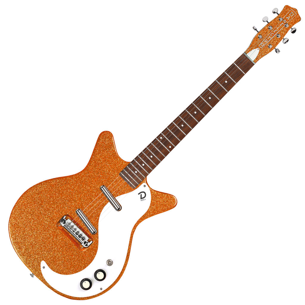 Danelectro 59m Nos Electric Guitar Orange Metal Flake
