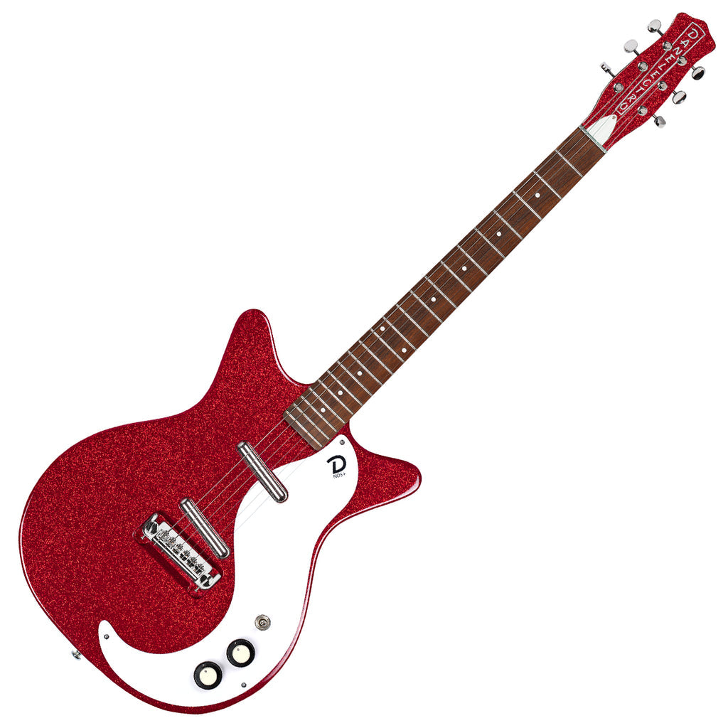 Danelectro 59m Nos Electric Guitar  Red Metal Flake