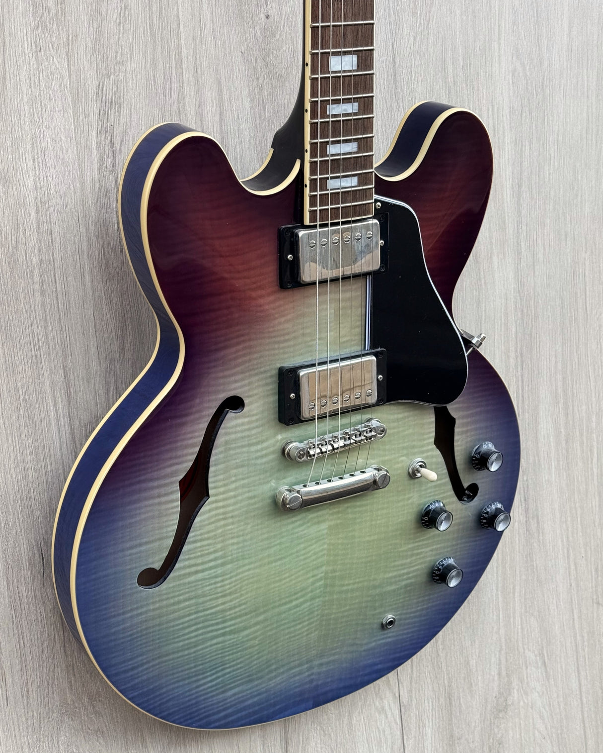 Epiphone ES335 Figured Blueberry Burst 2023