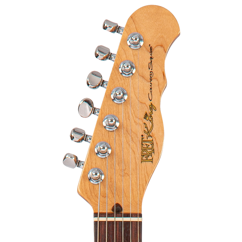 Fret-king Country Squire Semitone De Luxe Thru Black