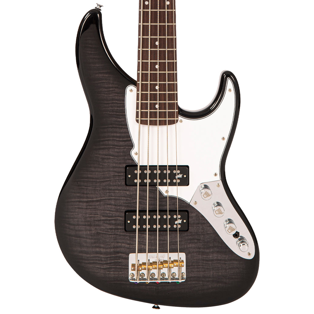 Fret-king Perception Custom 5 String Bass Blackburst