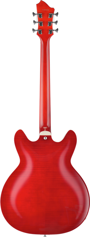 Hagstrom Super Viking - Wild Cherry Transparent
