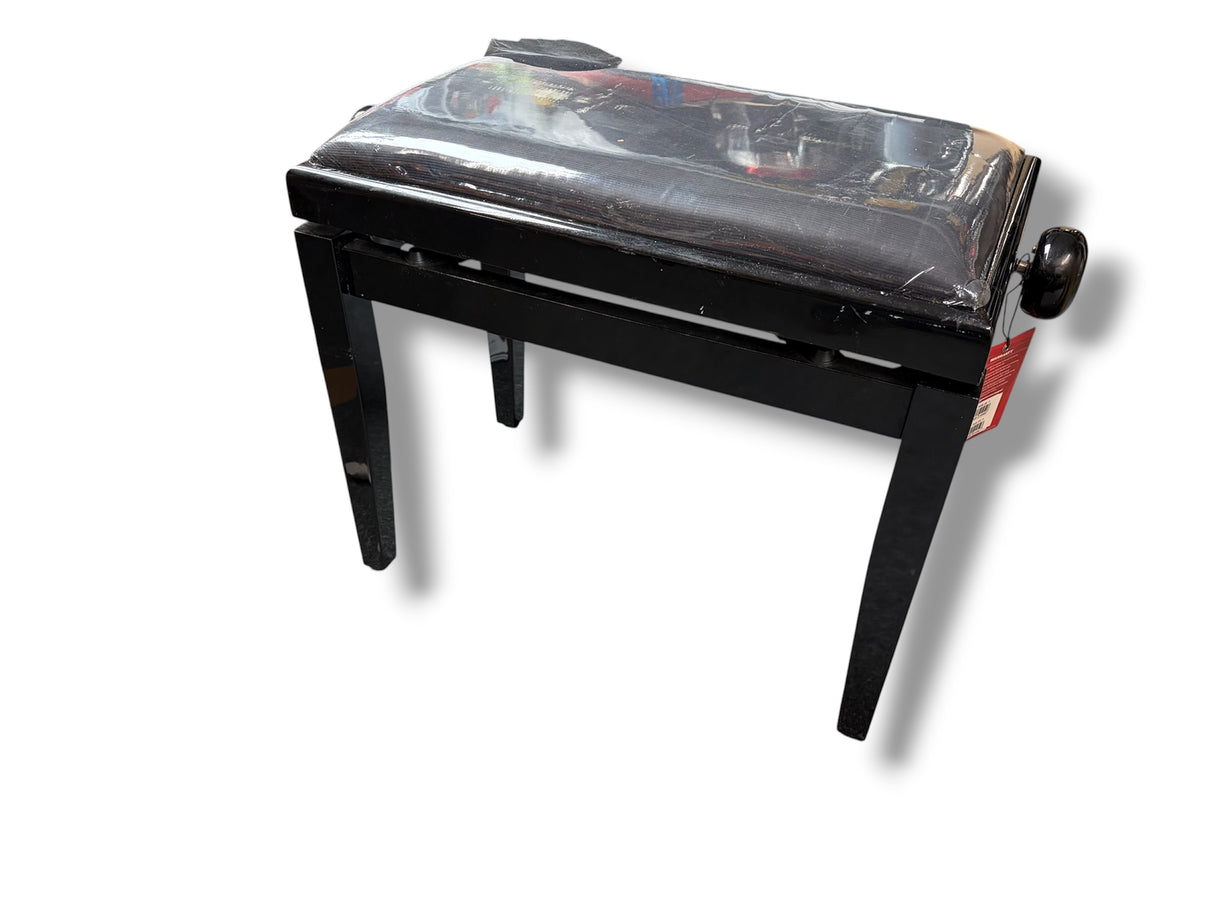 Stagg Adjustable Piano Bench Polished black