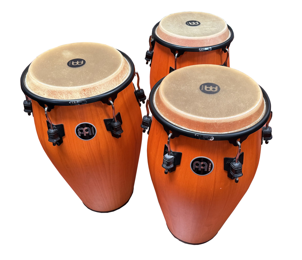 Meinl Marathon Series 3 Piece Conga Set With Carry Bags