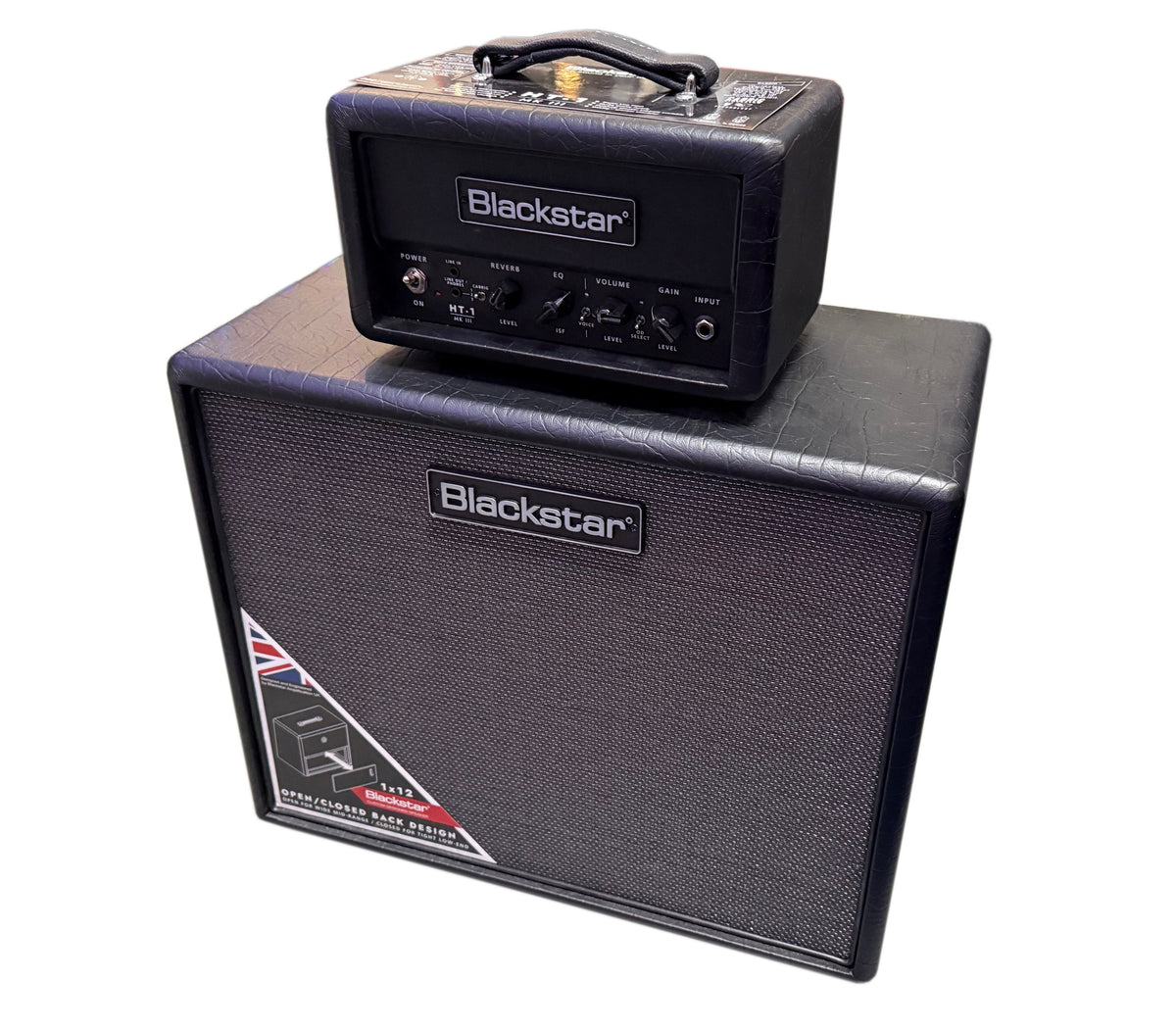 Blackstar HT-1RH MKIII Head and HT112OC Cab Stack