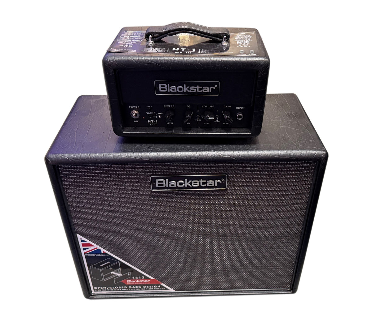 Blackstar HT-1RH MKIII Head and HT112OC Cab Stack