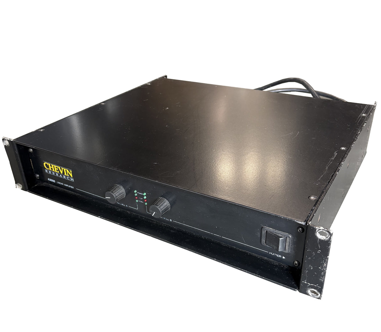Chevin Research A3000 Power Amplifier With Rack Mount Flight Case