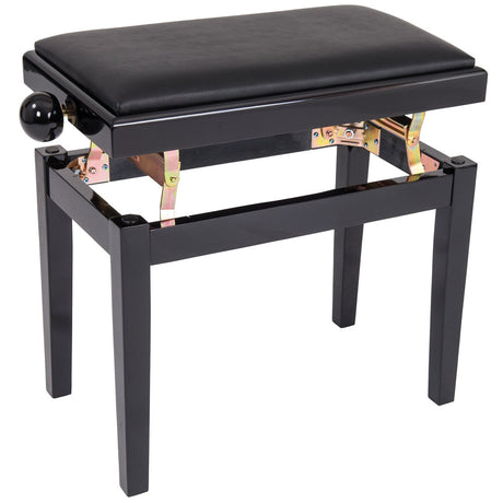 Kinsman Adjustable Piano Bench Satin Black