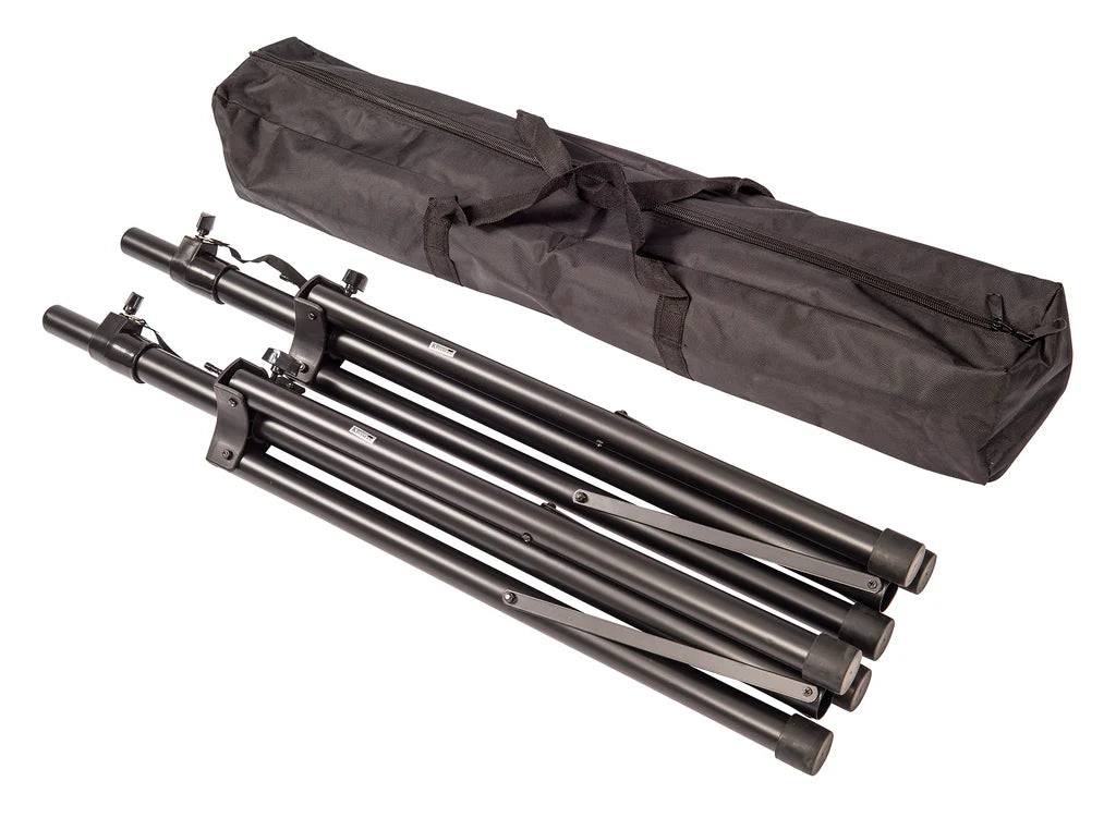 Kinsman Standard Series Speaker Stand Pair with Carry Bag