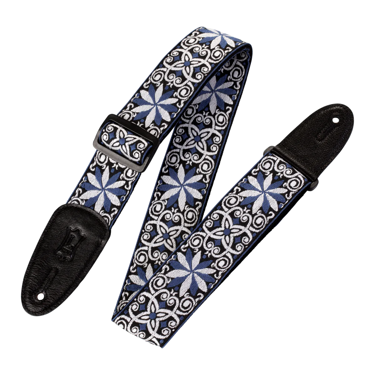 Levy's Hootenanny Jacquard Weave - Blue and White