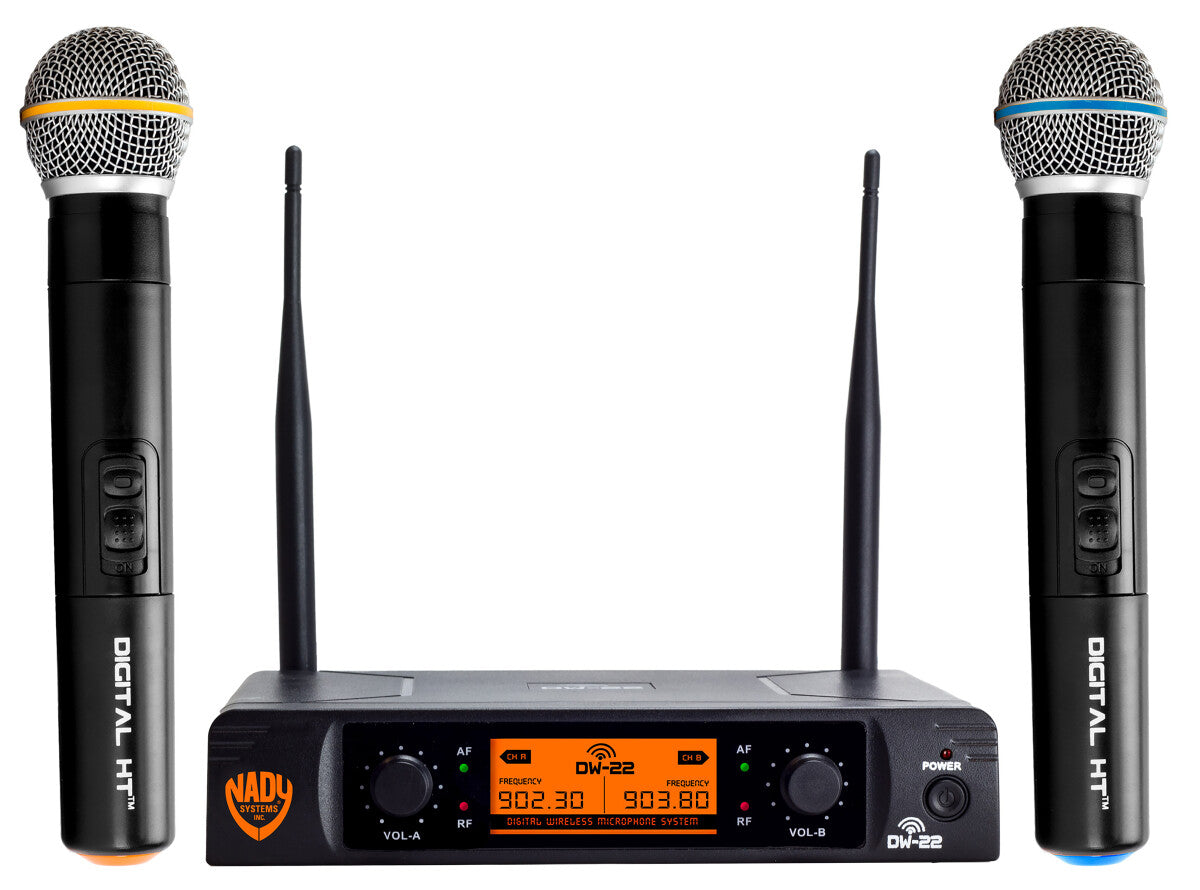 Nady DW-22 Dual Digital Wireless Handheld Microphone System