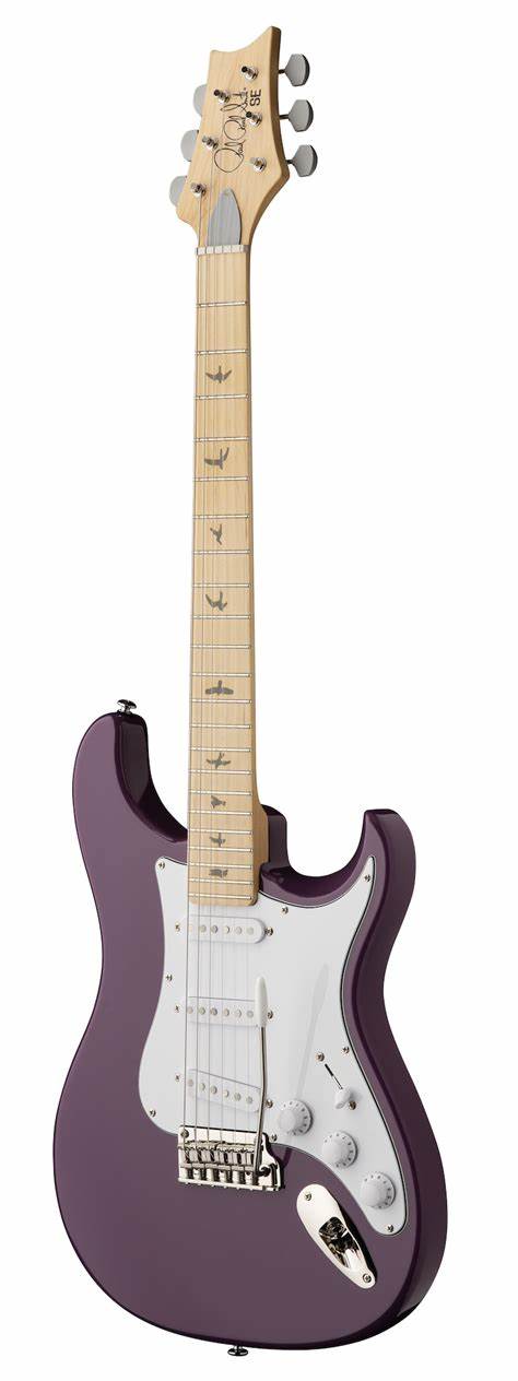 PRS SE Silver Sky Maple Summit Purple