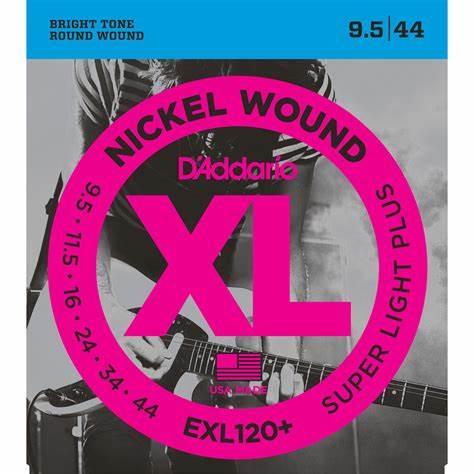 D Addario EXL120+ XL 9.5-44 Super Light