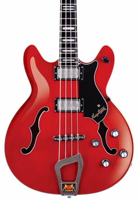 Hagstrom Super Viking - Wild Cherry Transparent