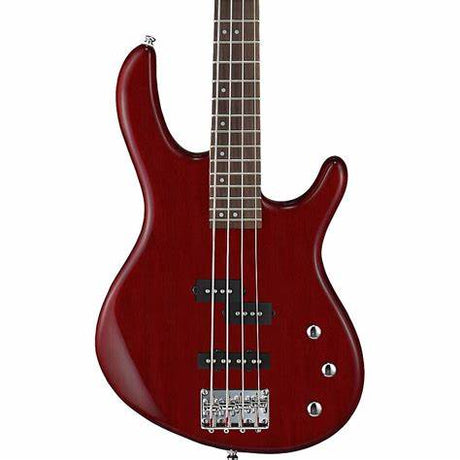 Cort Action Bass Junior Open Pore Black Cherry