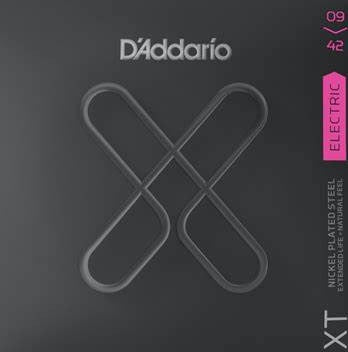 D Addario XT 09-42 Coated Electric Super Light Strings