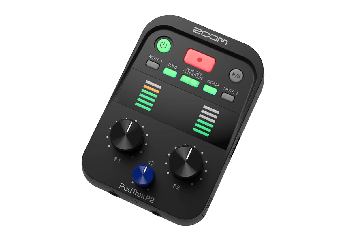 Zoom P2 PodTrak Podcast Recorder