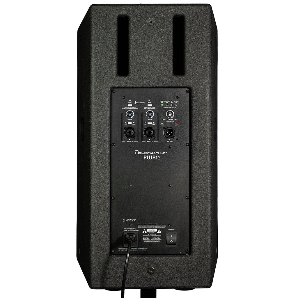 Powerwerks 12in High Power Active Bluetooth Speaker - 1050W