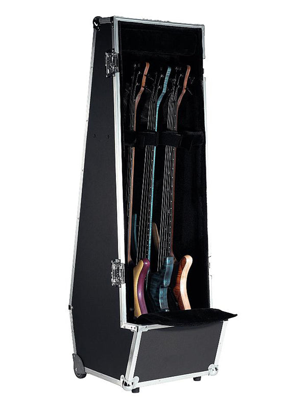 RockGear Multiple Instrument Flight Case - 3 x Electric Bass - Chest Style