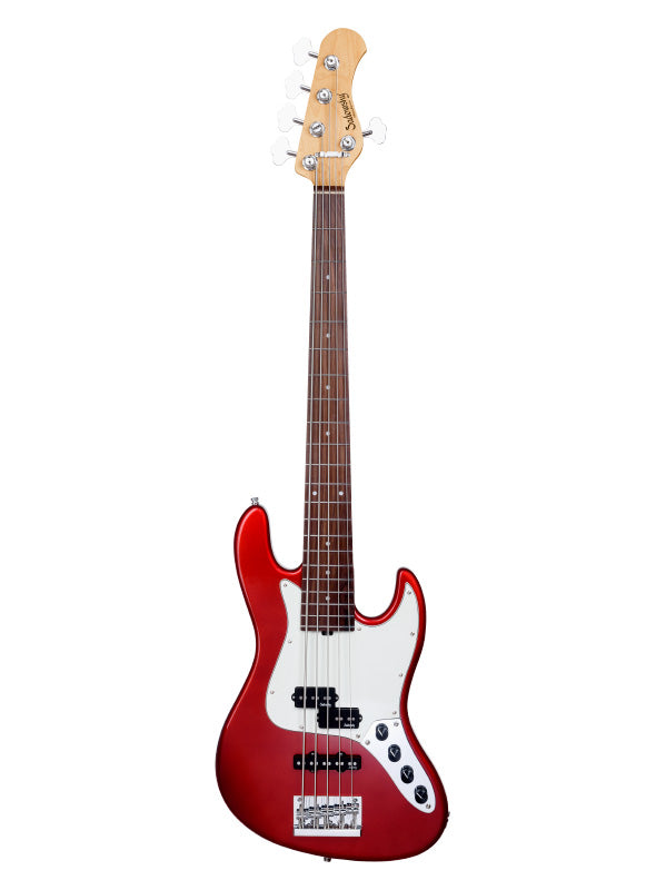 Sadowsky MetroExpress 21 Fret Hybrid PJ 5 string - Candy Apple Red Morado