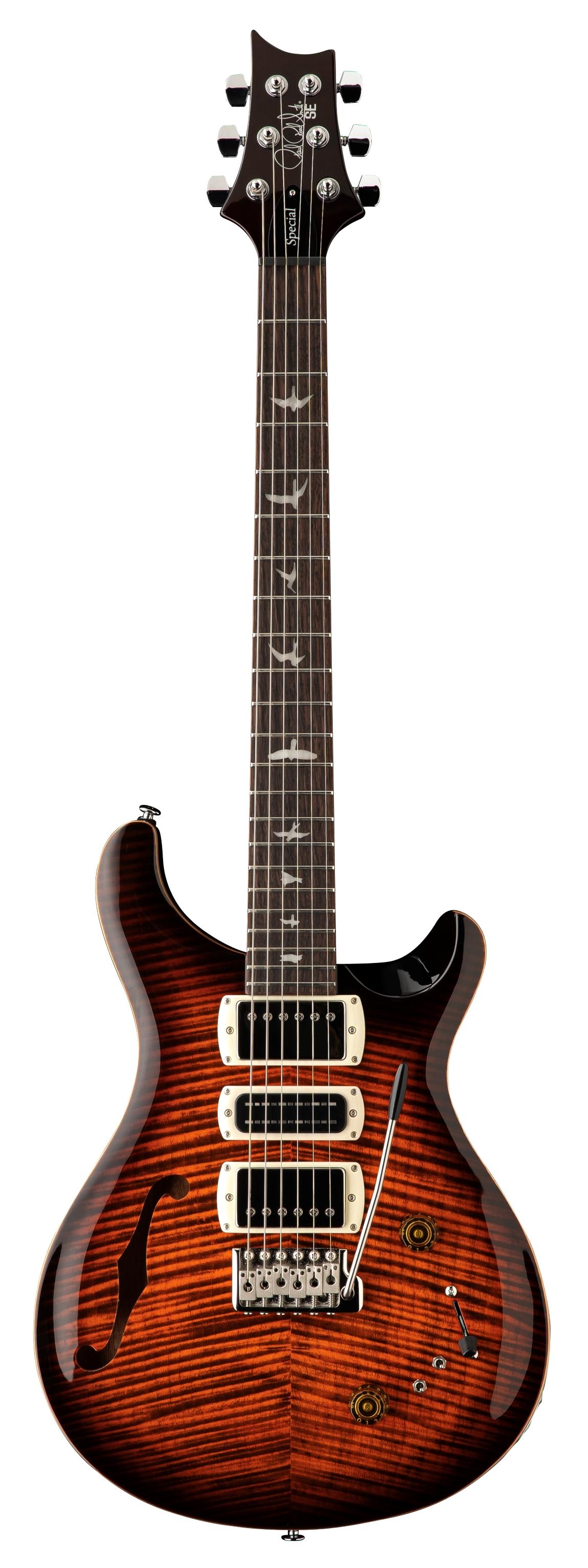 PRS SE Special Semi-Hollow Orange Tiger Burst 2026
