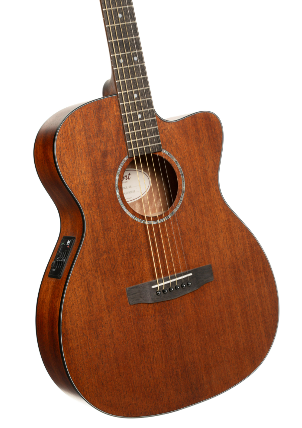 Cort L60MCE Luce Series Cutaway Electro-Acoustic Open Pore Mahogany