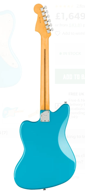 Fender American Pro II Jazzmaster MN Miami Blue