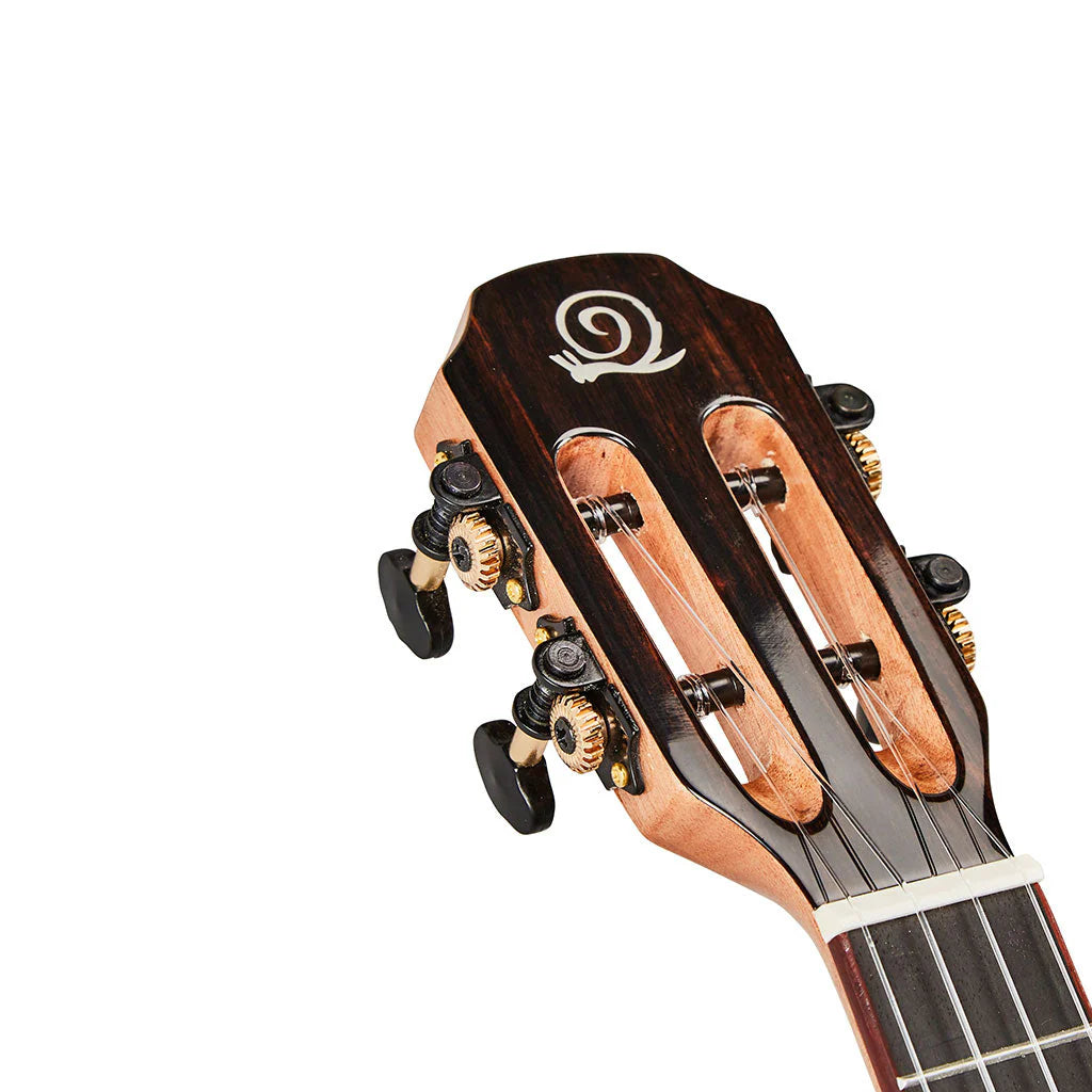 Snail S20TEQ - All Flame Acacia Tenor Ukulele Electro-Acoustic
