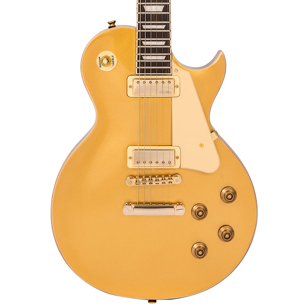 Vintage V100 Mini Double Coil Reissued Gold Top