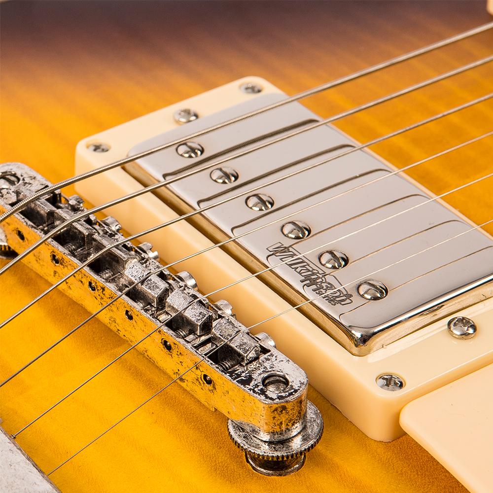 Vintage V100 Icon - Distressed Tobacco Sunburst